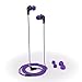 JLab Audio JBuds2 Premium in-Ear Earbuds with Guaranteed Fit | Wired Earbuds | Titanium 10mm Drivers Noise Reducing | Nickle-Plated 3.5mm Audio Jack | Purple