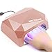 Perfect Summer Pro 36W LED/UV Nail Lamp Dryer for finger and Toe Nail Polish Curing Light for Gel Nail Polish (Champagne Color)