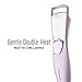 Panasonic Heated Curved Eyelash Curler With Double Action Non-Stick Silicone Pads - EH2331P, Pink
