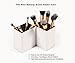 ULTIMATE 8 Piece KABUKI Makeup Brush Set With Designer Case plus BONUS Fan Brush. Hand-Made Powder, Foundation, Buffing, Concealer, Blending Brushes and More. Professionally Endorsed.