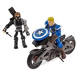 Marvel Captain America Motorcycle Set Toybox