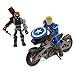 Marvel Captain America Motorcycle Set Toybox