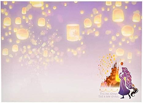 Amazon ディズニーストア 公式 ラプンツェル フリン ライダー メッセージカード ライトアップ ポストカード 絵柄付はがき 文房具 オフィス用品