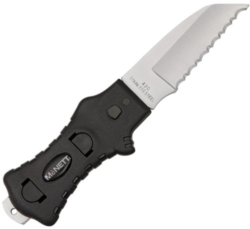 mEssentials Blakely Sheepfoot Knife & Kydex Sheath with Black Handle, 3"