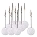 uxcell Resin Office Golf Ball Shaped Tabletop Decoration Note Paper Memo Clip 10 Pcs