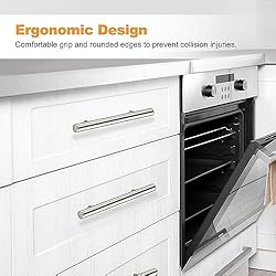 Onateel 30 Pack 5 Inch Cabinet Handles Brushed