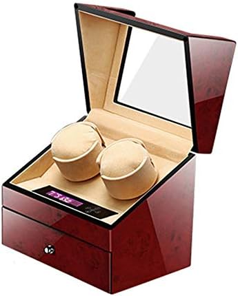 ワインディングマシーン ワインディングマシーン ウォッチワインダ 新型の腕時計自動巻き上げ機 高級pu皮質 2本巻き 4本収納 ピアノ マブチモーター 超静音設計 5つのモード設定 収納ケース コレクションケース Llld Constructioncapitalmanagement Com