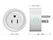 Smart Plug Works with Alexa, Mini Outlet, No Hub Required, WiFi Wireless Remote Control Light Switch Socket, ETL listed White Kuled (Smart plug 4pack)