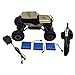 Blomiky 1:18 Scale Alloy Gold Monster RC Cars Off-Road Rock Toy RC Vehicle Crawler RC Truck 4WD Remote Control Buggy Extra 2 Battery C185 Gold