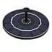 Cocofit Upgraded Solar Fountain with Battery Backup and 6 Nozzles, Floating Solar Water Fountain Pump, 2.5W Solar Powered Fountain Pump for Birdbath, Garden, Pond, Pool, Fish Tank, Aquarium