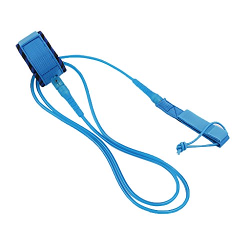 image for D DOLITY Surfboard Leash &Paddle Board Leash 6mm, Maximum Strength, Ki