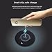GooDee QI Portable Wireless Charger Pad Stand for Samsung S7/S7 Edge/S6/S6 Edge, Nexus, LG, Nokia, and All Qi-Enabled Devices, USB Cable Included-Black