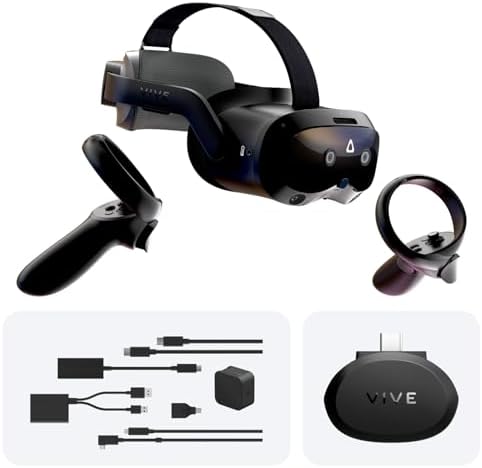 Amazon.com: HTC Vive Focus Vision + Ultimate Tracker 3 Pack +