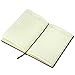 Littfun Leather Journals,Writing Journal Notebook,Daily Notepad Diary Cute Journal Travel Notebooks Wide Ruled for Students, A5 Size, 100 (Black)