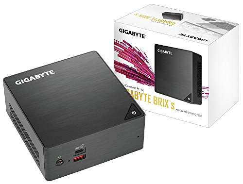 Gigabyte GB-BRI5H-8250 (Ultra Compact Mini PC/Intel UHD Graphics 620/M.2 SSD Port/HDMI (2.0a)/Dual Array Microphone)