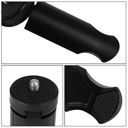 Maexus Mini Tripod Stand for Selfie Stick Monopod Stabilizer Mount on Cellphone DSLR Cameras,Portable Folding Desktop Stand for Projector for ZHIYUN Smooth Q/Smooth 4/ Feiyu/OSMO Mobile 2 Gimbal - Thumbnail 4