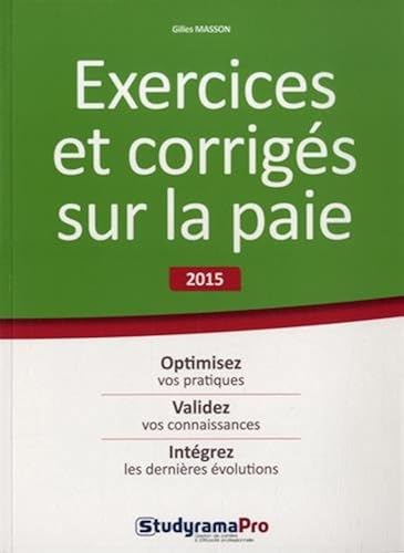 Download Exercices et corrigés sur la paie PDF