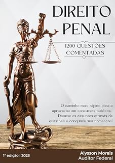 Livro 1200 questões comentadas de Direito Penal: Questões recentes de provas de concursos públicos