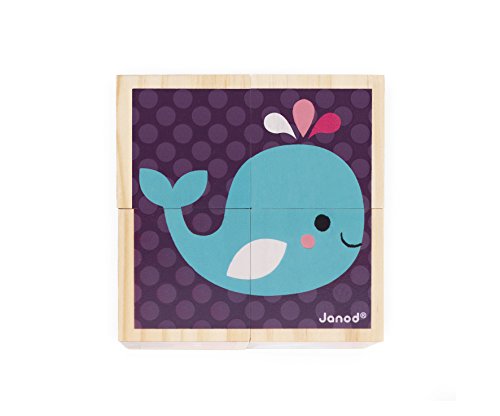 Janod My First Blocks Baby Animals Toy