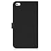iPhone 6 Plus / 6S Plus Case, CaseCrown Wallet Case (Black)