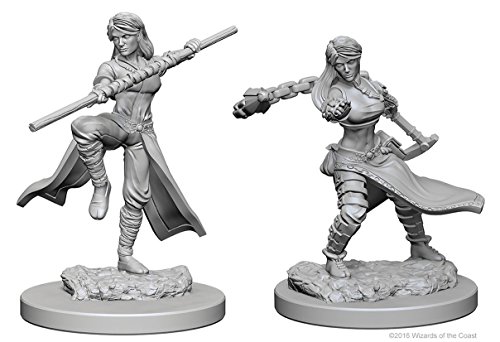 Dungeons & Dragons: Nolzur's Marvelous Unpainted Minis: Human Female Monk