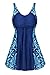 Uhnice Women's Plus Size One Piece Swimdress Skirted Swimsuit Bathing Suits
