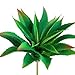 Luyue Green Artificial Succulent Plants Aloe Lotus Agave Pack of 1 for Home Garden Decor