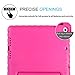 HDE Case for iPad Air - Kids Shockproof Bumper Hard Cover Handle Stand with Built in Screen Protector for Apple iPad Air 1-2013 Release 1st Generation (Hot Pink)