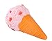 Aolige New Jumbo Squishies Slow Rising Pink Ice Cream Cone Kawaii Cake Scented of Decompression Party Toys