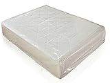 EWEI'S Homewares Mattress Bag for QUEEN Size 4 mil Thick, Heavy Duty Mattress Cover, Fits Standard, Extra-Long, Pillow-top variation, for Storage / Moving