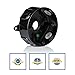 Hyperikon Round Black Junction Outlet Box, 3/4