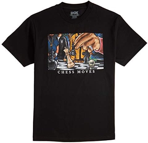 DGK Chess Moves T-Shirt - Black