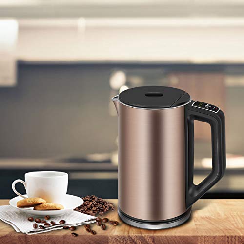 Electric Kettle, CUSIBOX 1.5L Temperature Control Tea Kettle with Keep