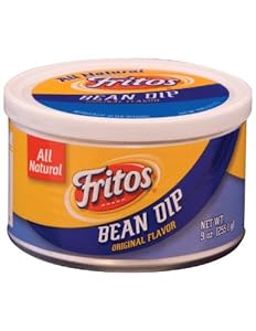 Image of Fritos, Bean Dip, Original Flavor, 9oz Canister (Pack of 3)