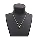 CYBERNY Women Going Places Compass Pendant Necklace with Message Card Golden