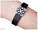 Fitbit Bling Jewelry Accessory Charge HR Flex Sweetheart (Purple, Fitbit Charge/Charge HR)