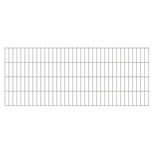 vidaXL Gabionen Doppelstabmattenzaun 2008x830mm 20m Gittermattenzaun Gartenzaun – Bild 8
