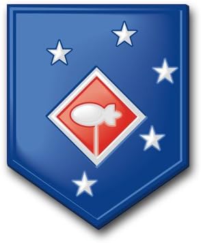 US Marine Barrage Balloon Battalion Decal Sticker 5.5"