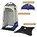 G4Free Camping Shower Tent Privacy Tent Dressing Changing Room Portable Toilet Rain Shelter for Beach with Carry Bag