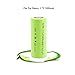 DTK 26650 Flat Top Battery 3.7V 5000mah 4 Pack Fast Rechargeable Battery