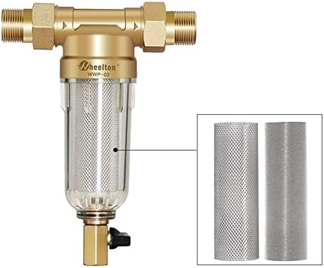 Wheelton Whole House Water Filter System Clean the Water Impurities, Purify the House Tap Water, Sediment Water Filter for Home Using 15 Years Lifetime