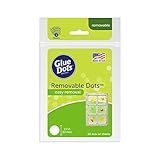 Glue Dots Removable Adhesive Dot Sheets, Contains