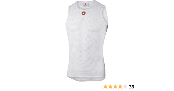 castelli core mesh 3 sleeveless base layer
