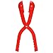 QuickFire Ideal Snowball Maker, Red Plastic Grip Snow Ball Launcher