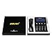 Universal Battery Charger with LCD Display, GOLISI 4- Bay Speedy Smart Battery Charge for Rechargeable Batteries Ni-MH Ni-Cd A AA AAA AAAA C SC, Li-ion 18650 26650 26500 20700 22650 18490 17670