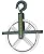 CBM Scaffold 12" Aluminum Hoist Pulley Wheel for Scaffolding Lifting or Lowering CBM1290