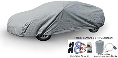 Car Covers Weatherproof Max Car Cover & Warranty Compatible with Lexus 2001-2006 LS 430 – Outdoor Cover Theft Cable Lock Car Accessories Better Than Waterproof