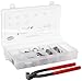 Oetiker 18500060 StepLess 1-Ear Clamp Kit (StepLess Ear Clamps, stainless steel with standard jaw single action pincer)