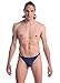 ONEFIT Men's Nylon Thongs G-String Underwear Pack of 4