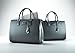 BLON’S Laptop Bag for Women, Perfect Business Tote To Keep Your Laptop Up To 15.6 inches & Accessories, Documents & Notebook Safe (Dark Grey)